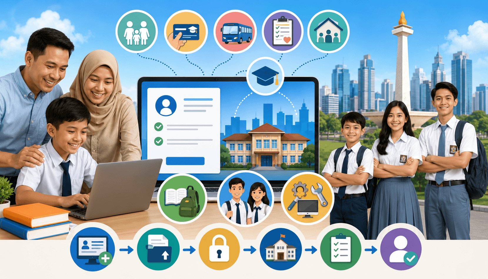 SPMB Sumatera Barat 2026 Jenjang SD-SMP-SMA Senin, 22 Juni 2026 Resmi Dibuka, Cek Syarat dan Dokumen yang Harus Disiapkan