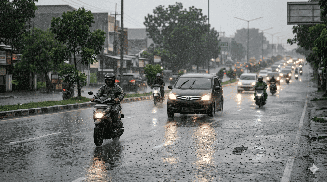 BMKG : Long Wekend, Sumbar Waspada Hujan Lebat dan Angin Kencang