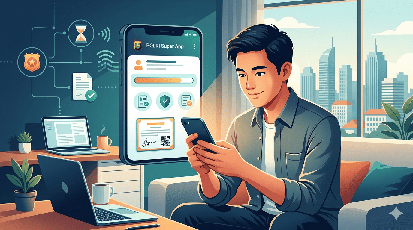 SKCK 2026 Kini Bisa Dibuat dari HP dalam Hitungan Menit, Tak Perlu Lagi Antre di Kantor Polisi