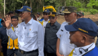 Gubernur Mahyeldi Dampingi Menteri PU Dody Hanggodo Turun ke Tanah Datar: Ini Fokus Utama Pemerintah