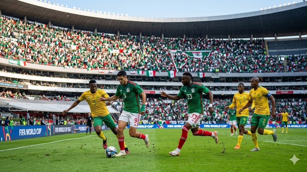 Prediksi Skor Meksiko vs Afrika Selatan: Bafana Bafana siap memberikan kejutan di Laga Pembuka Piala Dunia 2026