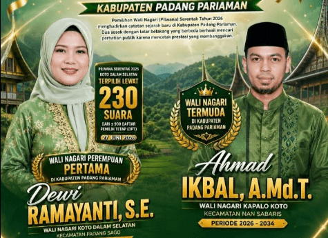 Pilwana Padang Pariaman 2026: Dua Putra-Putri Terbaik Ukir Sejarah Kabupaten Padang Pariaman
