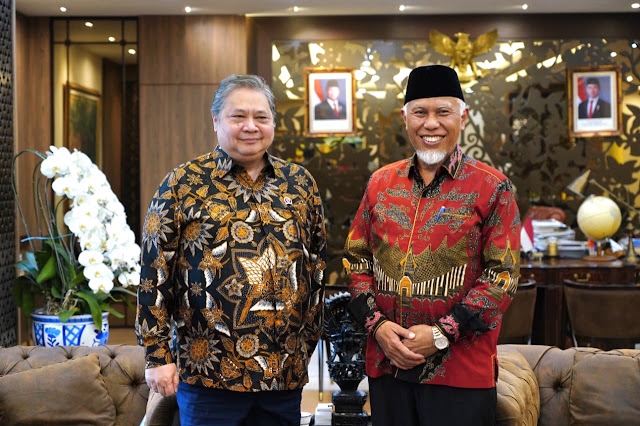 Gubernur Sumbar Temui Kemenko Bidang Perekonomian RI, Usulkan 3 Program Strategis
