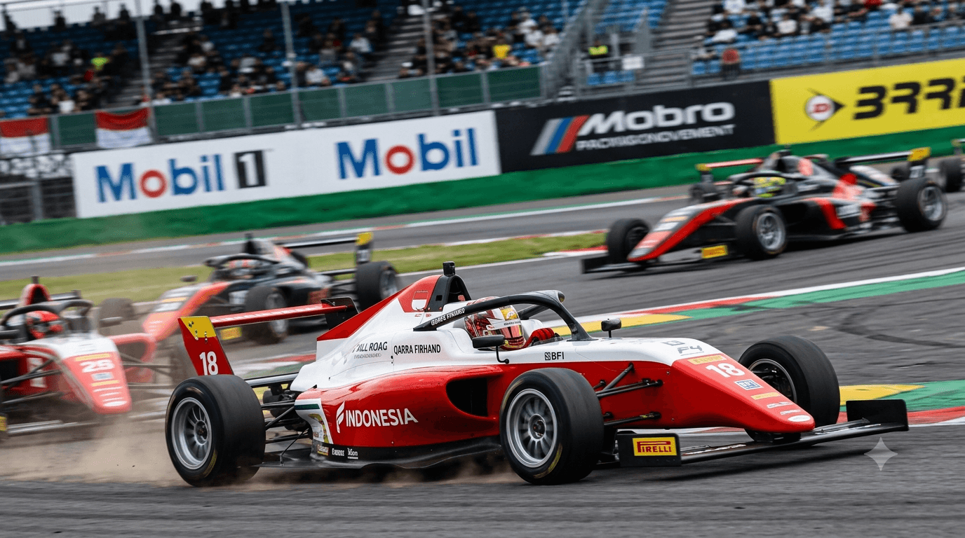 Mengenal Qarrar Firhand, Pembalap Muda Indonesia yang Mengejar Mimpi Formula 1